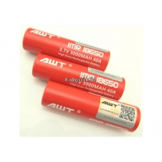 Аккумулятор 18650 AWT  3.7v 3000mAh